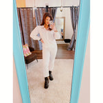 Lennon High Rise Crop Boot in Cloud Vintage